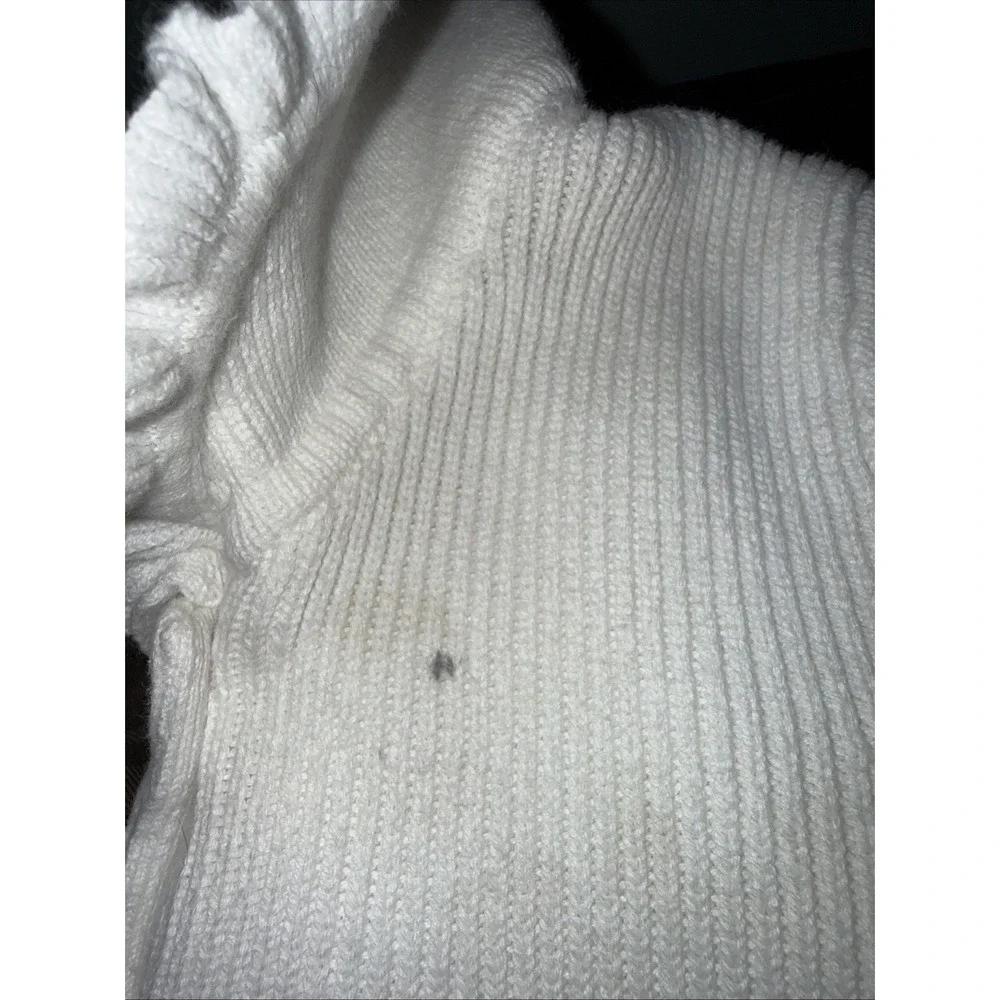 Gymboree Fall For Autumn‎ Embroidered Flower Sweater White Girls 2T